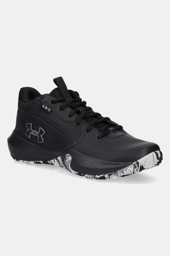 Basketbalové topánky Under Armour Lockdown 7 čierna farba, 3028512