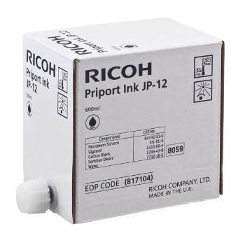 Ricoh JP 12 817104 čierna (black) originálna cartridge