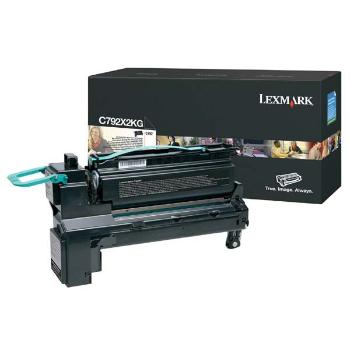 LEXMARK C792X2KG - originálny toner, čierny, 20000 strán