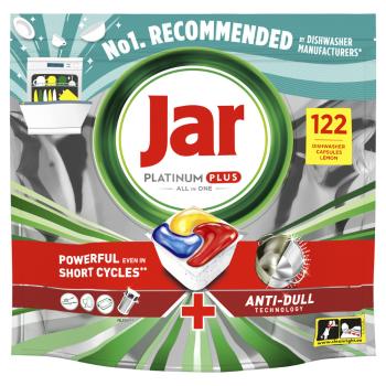 JAR Tablety do umývačky Platinum Plus Yellow 122 kusov