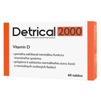 DETRICAL 2000 Vitamín D 60 tabliet