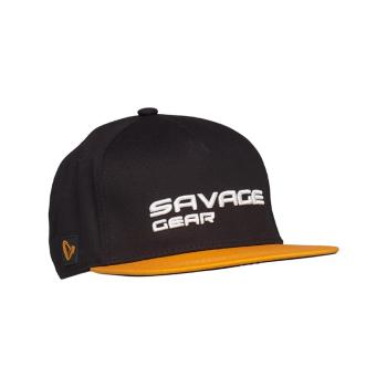 Savage Gear Kšiltovka Flat Peak 3D Logo Cap Black,Savage Gear Kšiltovka Flat Peak 3D Logo Cap Black