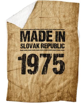 Deka Made In (rok: 1975, Podšitie baránkom: ÁNO)