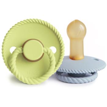 FRIGG Rope Size 2:6-18 months cumlík Green Tea/Powder Blue 2 ks