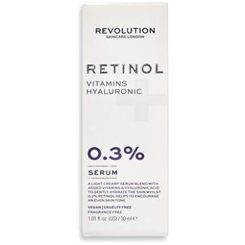 REVOLUTION SKINCARE 0,3 % Retinol with Vitamins & Hyaluronic Acid Serum 30 ml (5057566467322)