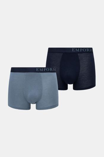 Boxerky Emporio Armani Underwear 2-pak pánske, tmavomodrá farba, 111210 4F733