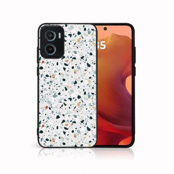 MY ART Ochranný kryt pre Motorola Moto G05 / Moto E15 GREY TERRAZZO (163)