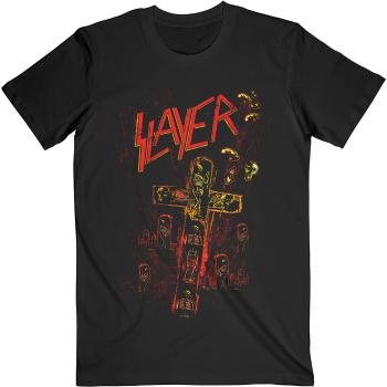 Slayer tričko Blood Red Čierna XL