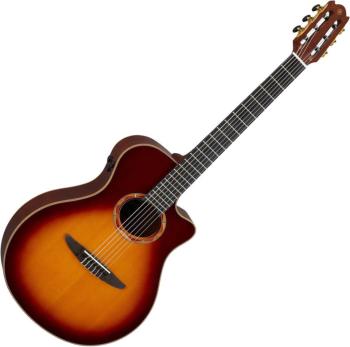 Yamaha NTX3BS Brown Sunburst Klasická gitara s elektronikou