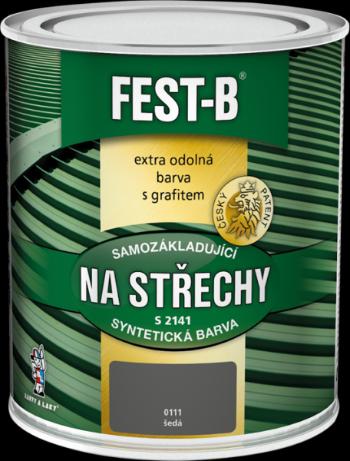 FEST-B 2v1 S2141 - Farba na strechy 5 kg 0840 - červenohnedá