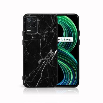 MY ART Ochranný obal Realme 8 5G-BLACK MARBLE (142)