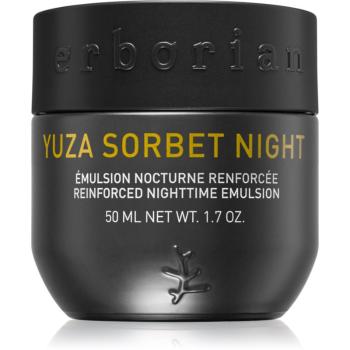 Erborian Yuza Sorbet ľahká nočná emulzia pre spevnenie pleti 50 ml