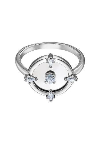 Prstienok Swarovski strieborná farba