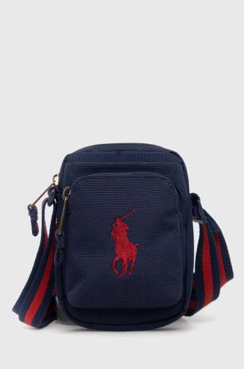 Detská taška Polo Ralph Lauren tmavomodrá farba