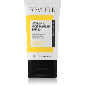 Revuele Vitamin C Moisturizer SPF 20 hydratačný a rozjasňujúci pleťový krém SPF 20 50 ml