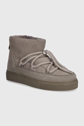 Semišové snehule Inuikii Classic Low šedá farba, 1001.001.0092