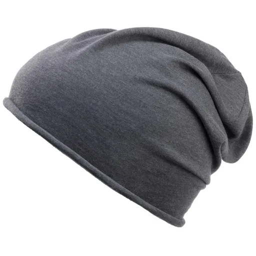 Myrtle Beach (Daiber) Čiapka z biobavlny MB7113 - Čierny melír