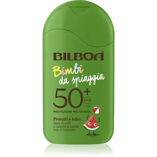 Bilboa Bimbi Latte opaľovacie mlieko pre deti SPF 50+ 200 ml