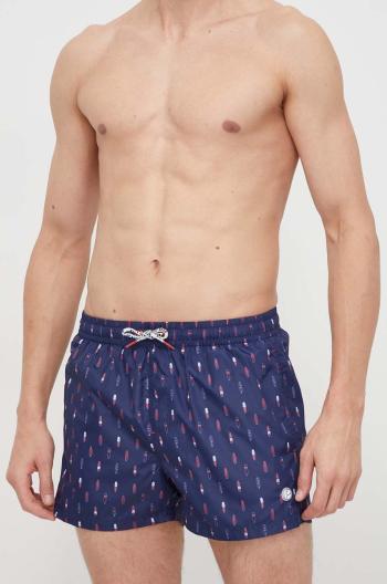 Plavkové šortky Pepe Jeans SURF SWIMSHORT tmavomodrá farba, PMB10397