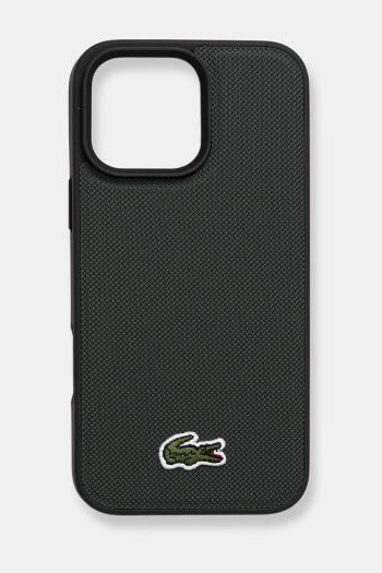 Lacoste telefon tok iPhone 16 Pro Max zöld, LCHMP16XPVCE