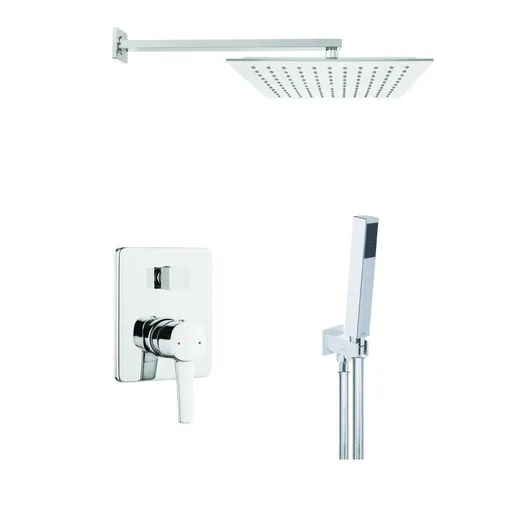 INVENA - Podomietkový set GLAMOUR chróm TREND BS-02-0K1-V