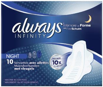 ALWAYS Infinty Night 10 ks