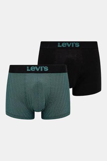 Boxerky Levi's 2-pak pánske, čierna farba, 37149-1027