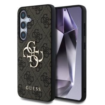 GUESS 4G METAL Kryt pre Samsung Galaxy S25 5G hnedý