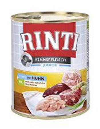 Rinti Dog Junior kuracia konzerva 800g + Množstevná zľava