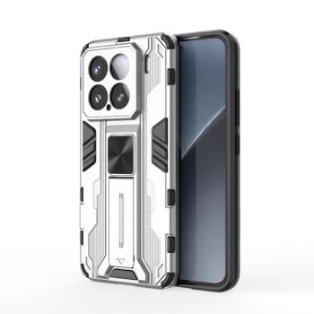 SUPERSONIC Ochranný obal so stojanom pre Xiaomi 15 biely