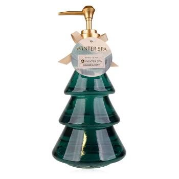 ACCENTRA Winter Spa Mydlo na ruky 520 ml Darčekový sklenený dávkovač, poškodený obal