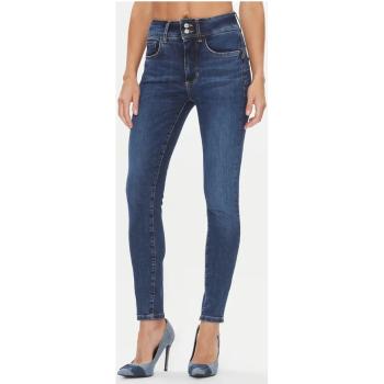 Guess  W3YA35 D52F1  Džínsy Skinny Modrá