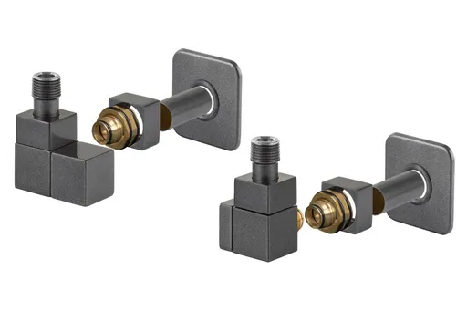 HOPA - EDGE-SET, rohový hranatý ventil (Z2) - Farba - Anthracite, Variant - Ľavá RDEDGESETLA