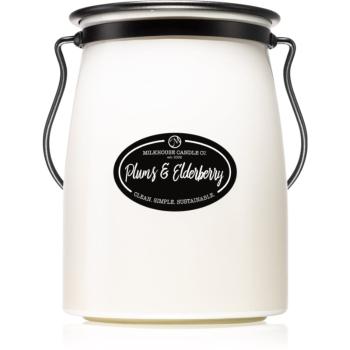 Milkhouse Candle Co. Creamery Plums & Elderberry vonná sviečka Butter Jar 624 g