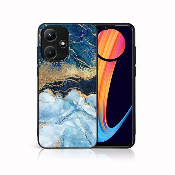 MY ART Ochranný kryt pre Infinix Hot 30i BLUE MARBLE (141)