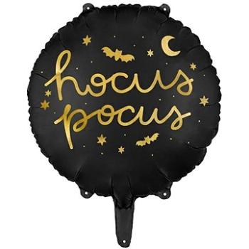 Fóliový balónik hocus pocus – čierny – halloween – čarodejnica – 45 cm (5904555006065)