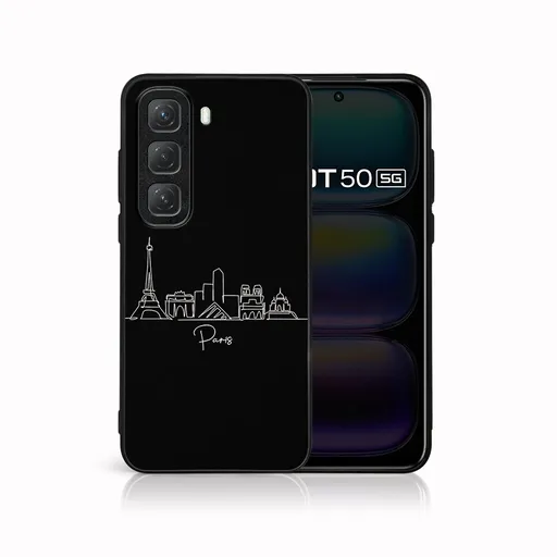 MY ART Ochranný kryt pre Infinix Hot 50 PARIS (209)