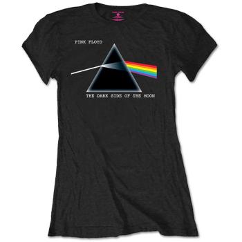 Pink Floyd tričko Dark Side of the Moon Courier Čierna XXL