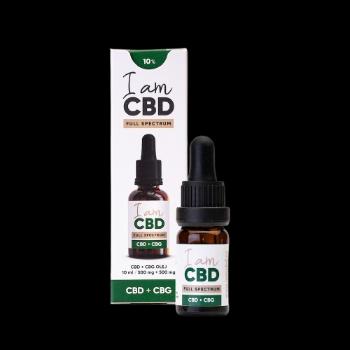 I AM CBD Spectrum CBD 5 % + CBG 5 % konopný olej original 10 ml