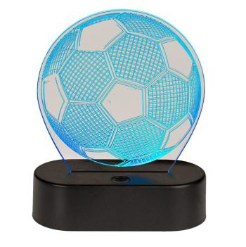 OOTB Lampička 3D futbalová lopta