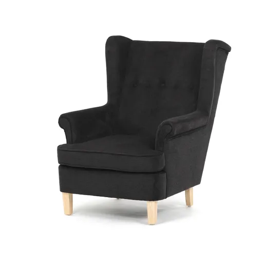 Kreslo ušiak BK2, čierna