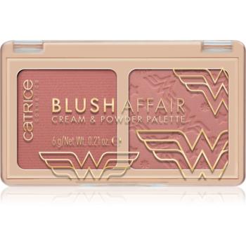Catrice Wonder Woman duo lícenka odtieň 020 Powerfull Together 6 g