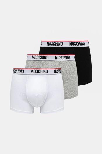 Boxerky Moschino Underwear 3-pak pánske, šedá farba, 241V1A13954300