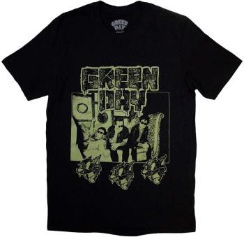 Green Day Tričko Rev Radio Unisex Black XL