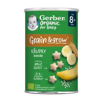 GERBER Organic chrumky banánové 35 g,GERBER Organic chrumky banánové 35 g