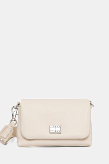 Kabelka Tommy Jeans béžová farba, AW0AW17550