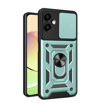 RING CAMERA Kryt s držiakom pre Samsung Galaxy A06 zelený