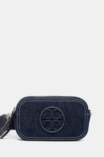 Kabelka Tory Burch Miller tmavomodrá farba, 169246-403