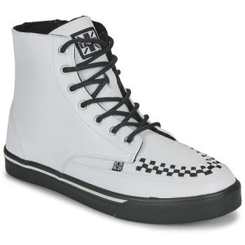 TUK  CREEPER SNEAKER HI  Členkové tenisky Biela