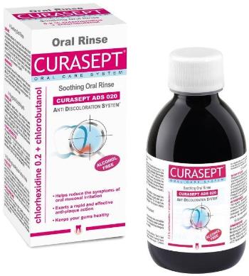 Szájvíz CURASEPT ADS Soothing 0,2%CHX klórbutanollal 200 ml
